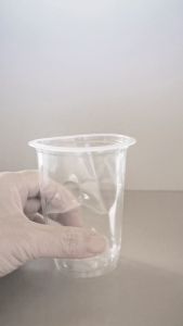 GELAS PLASTIK AQUA 220ML WADAH MINUMAN PLASTIK BENING ZETTA (50 PCS)