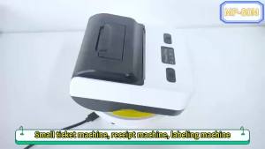 80mm Pocket Bill Maker: A Wireless Portable Receipt Printer for Android, iOS, and PC