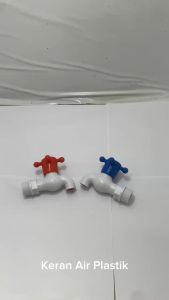 Kran Keran Air Plastik Warna Warni 3/4