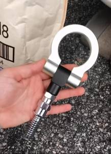Universal Racing Tow Hook Front Rear Car Trailer Hook Car Traction Hook for M16 European Cars M18 Japanese Cars Multiple Colors