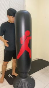 WANNAFIT Samsak Tinju Model Tiup | Inflatable Punching Bag | Alat Latihan Olahraga Boxing MMA Muay Thai