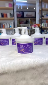 Ủ kích trắng da body Revita White EX Pack hũ 500g Nhật Bản