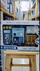 Mainan Anak DEPOSIT BOX ATM CELENGAN Brangkas Mainan Celengan