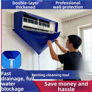 YUYOU | Home Full Set Professional Air Conditioner Wall Mounted Internal Unit Cleaning Cover Water Receiving Bag