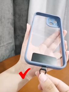 Klip Ponsel Konektor Lentur Baja Tahan Karat Penghubung Tali Ponsel Anti Hilang Casing Ponsel Universal