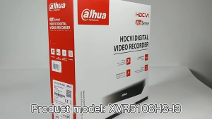 DVR DAHUA 8 CHANNEL 4K XVR5108HS-4KL-I3 WiZSense Face Recognition