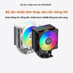 PCCooler | Quiet CPU Cooler Four Copper Pipes PWM