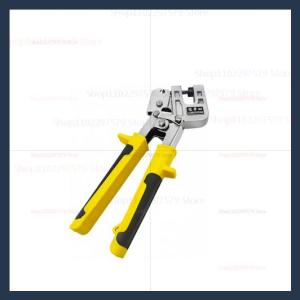 OLOEY | Metal Stud Crimper Aluminum Alloy Punching Pliers Double Handed Keel Tool for Fastening Drywall Ceiling Frame Wall Construction