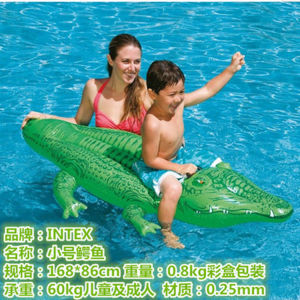 Internet Celebrity Intex Water Animal Swimming Ring Mount Giant Sea Turtle Blue Whale Pedestal Ring Toy Unicorn Yellow Duck