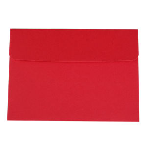 Red Envelope without Words Thickened Cardboard Red Ten Thousand Yuan Bonus Red Envelope Flat Mouth Red Letter Seal One