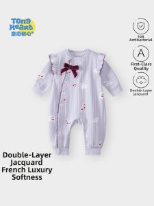 TONGLIANCHUXIN | New Spring Pure Cotton Princess Style Bodysuit For Girls