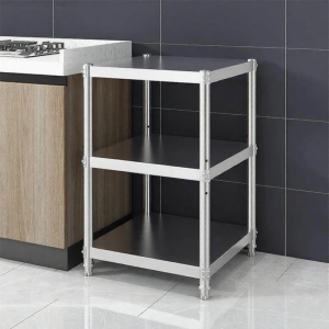 TEKANAI | Stainless Steel Kitchen Microwave Storage Rack 3 Layers