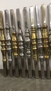 Stair Rod Stair Column Stair Balcony Baluster Parts European Style 304 Stainless Steel