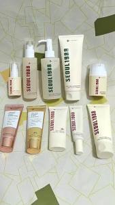 Korean K-SECRET SEOUL1988 Series Facial Cleanser Eye Cream Anti-Aging Snake Essence Lotion - Facial Care Essentials