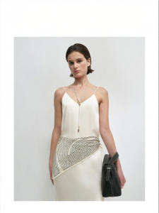 Lustrous Satin Outfit Set