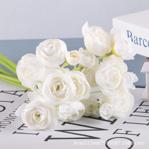 Decorative Artificial Tea Rose For Home And Wedding Photography