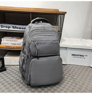 Cool Large Capacity Backpack for Men And Women Casual Versatile Double Shoulder Bag Korean Style Travel Companion for College Students