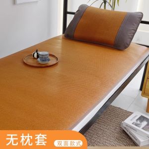 Natural Rattan Woven Ice Silk Summer Cooling Mat Single Person Student Dormitory Soft Mat Bedding 190x90cm Size Double Sided