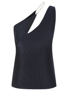 Summer One-Shoulder Beautiful Back Simple Style Tank Top