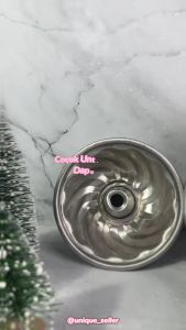 [Isi12] Cetakan Twister Ulir Spiral 8 cm Aluminium Tebal SURYA / Cetakan Bolu Ulir / Cetakan Puding Ulir / Kue Twister / Cetakan Puding Agar Jelly Twister / Cetakan Bolu Twister Aluminium Press Tanpa Sambungan / Cetakan Puding Sultan Viral