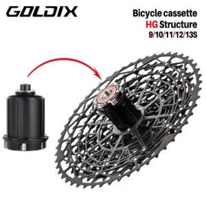 GOLDIX | Bộ Líp Xe Đạp GOLDIX Siêu Nhẹ Bằng Thép Carbon Dành Cho Xe Đạp Leo Núi 9/10/11/12/13 Tốc Độ Cấu Trúc Líp HG