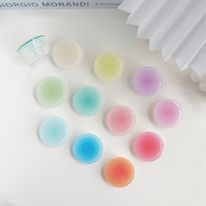 INS Style Blooming Mobile Phone Bracket Airbag Retractable Foldable Bean Bag Minimalist Gradient Fresh Desktop Korean Non Slip