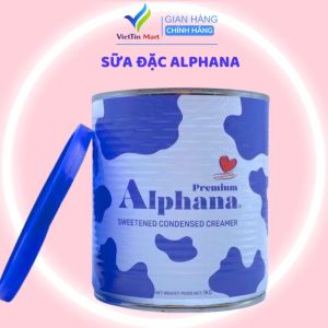 Sữa đặc Premium Alphana nhập khẩu Malaysia lon 1KG/500g