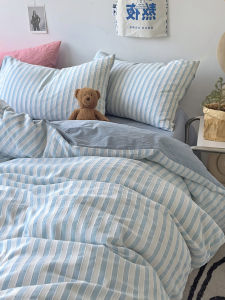 Cotton Stripe Therapeutic Bedding Set