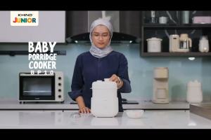 [Online Exclusive] KHIND Junior Baby Porridge Cooker Double Boiler (1L) BP10