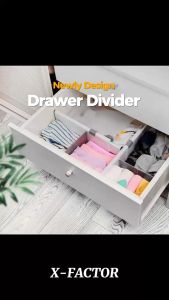 【SG Seller】Extendable Drawer Partition - Storage Divider Kitchen Cabinet Wardrobe Clothes Socks Organiser Home Organizer