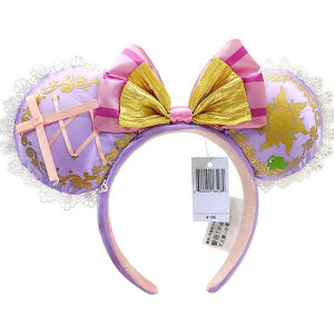Potdemiel | Mickey Mouse Princess Anna Headband Rapunzel Minnie Ears Plush Headwear Children Toys Festival Party Decoration Hair Accessories