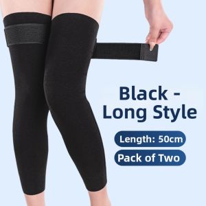 Thermal Knee Brace Sleeve for Old Cold Legs Anti-slip Lightweight Summer Air Conditioning