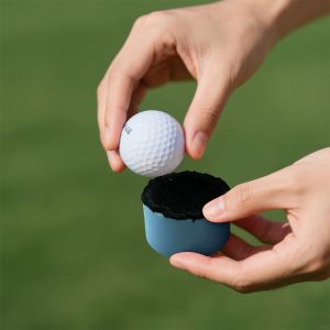 Magnetic Golf Ball Washer Sturdy Lightweight Portable Golf Ball Cleaner Golf Accessories Gifts For On-course Use