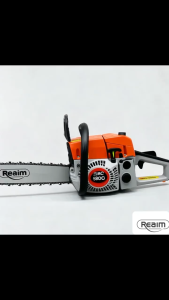 REAIM 20inches Portable Chainsaw Gasoline Chainsaw Original Steel Mini Power Saw Metal Tool