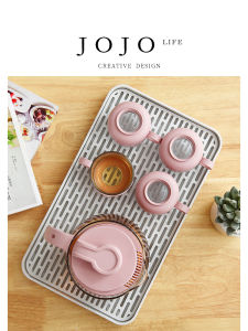 Large Capacity Glass Tea Pot Set JOJOS L.PD.Irs. Resistant to High Temperatures Ideal for Cold Beverages Japanese Style