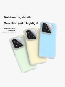 Dopamine Liquid Silicone Phone Case for Xiaomi 15 pro Full Cover Shockproof Protective Shell Jelly Style Skin-friendly Soft Case
