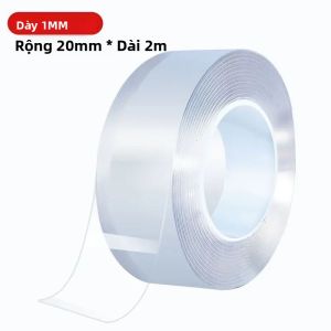 Nano hai mặt băng trong suốt không thấm nước băng mạnh tái sử dụng băng Nano nhà bếp phòng tắm trang trí nhà