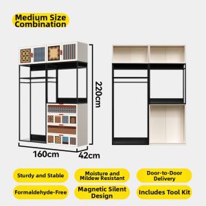 MEISD | Retro Steel Storage Wardrobe
