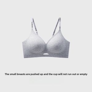 MiiOW | Wireless Seamless Sports Bra Womens Gather Lift Anti-Sagging Side Breast Collection Beautiful Back Thin Modeling Underwear