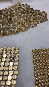 Chụp vít inox mạ VÀNG PVD bóng gương size 12-14mm