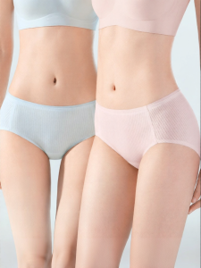 Secret World | Quần Lót Mid-Waist Kháng Khuẩn Thoáng Khí Làm Mát