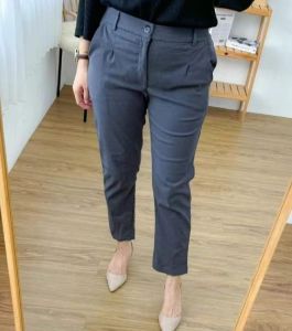 Celana Chino wanita celana katun slimfit wanita chinos panas wanita bahan tebal Stretch kain katun premium bahan melar celana wanita kerja kantor celana pensil baggy panas formal modern bahan super premium elegan celana segala acara kasual