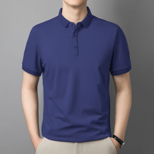 WANTELU | Short Sleeve Turn-Down Collar Cool Feeling Summer Polo Shirt