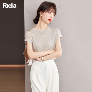 puella | Áo Thun Cổ thuyền Mỏng Mát Mùa Hè