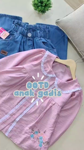 One Set Anak  Perempuan Setelan Anak Perempuan 2025 Baju Setelan Anak Cewek  Kakadede Official Store