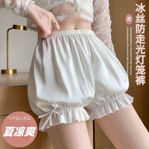 New JK Safety Pants Womens Summer Thin Short Pants Pumpkin Base Layer Pants Student Can Wear Outdoors Teenage Girls