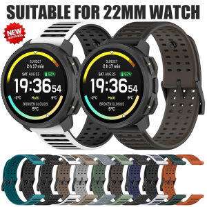 22mm Watch Strap for Suunto Vertical 2 Sport Watch fit Vertical 1 Race 2/S 5/9 Peak Silicone Watchband Replacement Accessorie