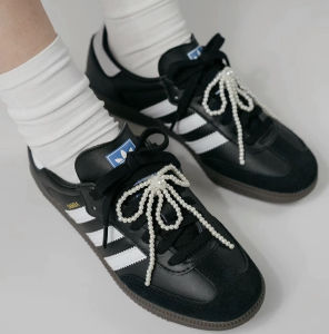 Monday Same Style South Korea V2G Pearl Tassel Shoe Buckle Samba Accessories Dexun Shoe Accessories Nb530 Bows