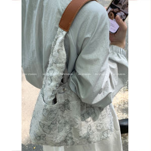 Large Capacity Commuter Bag Womens 2024 New Arrival Summer National Style New Chinese Shoulder Bag Versatile Handheld Tote Bag