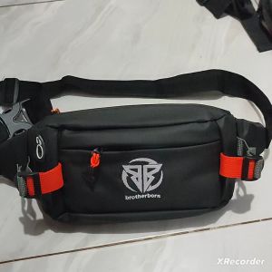 TAS WAIST BAG SELEMPANG WATERPROOF ANTI AIR PRIA WANITA